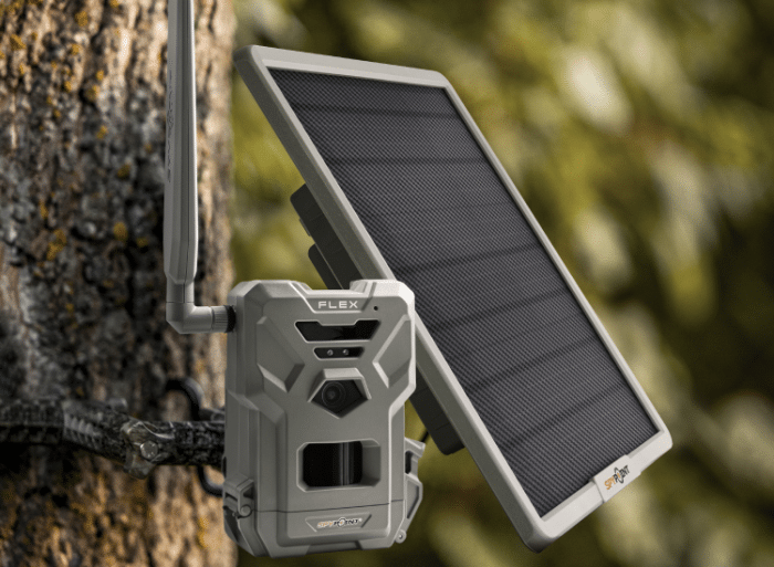 set up a solar trail camera