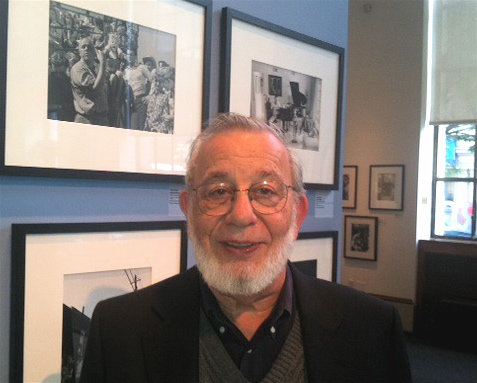 Milt Ellenbogen curated the Celebrities: We Remember Them Well exhibition, now on display at ArtsWestchester.