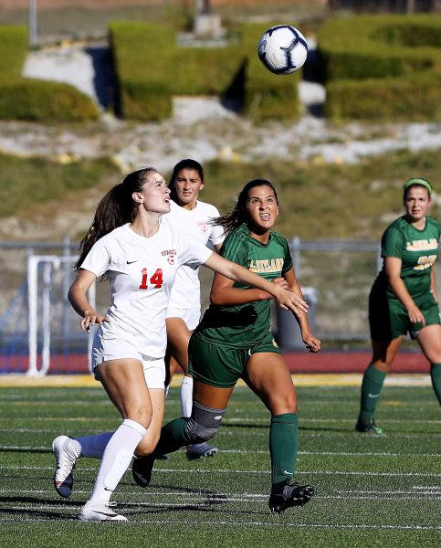 Somers' Kayleigh Kenny and Lakeland's Francesca Gerbasi | The Examiner News