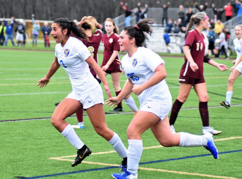 Mahopac's Alexa Rispoli (L) and Marissa McCarney | The Examiner News