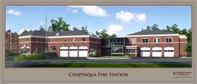 New Castle Fire House Expansion Renderings