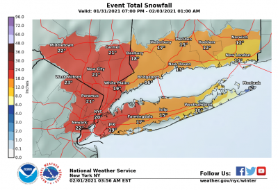 Nor'easter Feb. 1