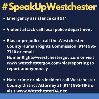 #SpeakUpWestchester