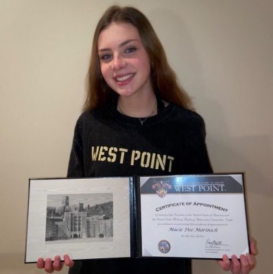 Brewster High School senior Macie Marinich Goes to West Point