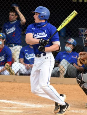 Carmel senior Pitcher, Jack Sullivan