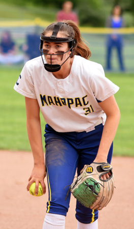 Mahopac senior Pitcher Shannon Becker