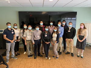 Summer interns at NewYork-Presbyterian Hudson Valley Hospital