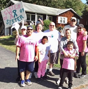 Community ambassadors and team at Support-A-Walk