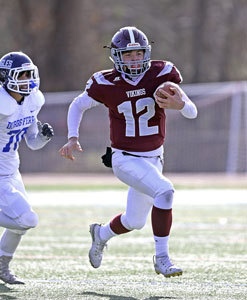 Valhalla-senior-QB-Michael-Dawson-is-back-under-center-after-suffering-a-serious-thumb-injury-on-his-throwing-hand-last-season-in-the-Vikings’-first-game | The Examiner News