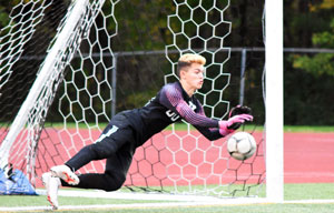 Yorktown-goalie-JP-Frucco | The Examiner News