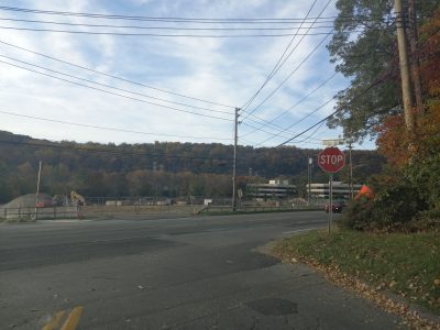 The Town of Mount Pleasant will be studying traffic at critical locations in town, including the intersection of Belmont Road and Route 9A in Hawthorne, near the Amazon warehouse and distribution center that is under construction.