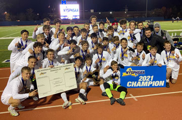 Somers-soccer-NYSPHSAA-title-plaque | The Examiner News
