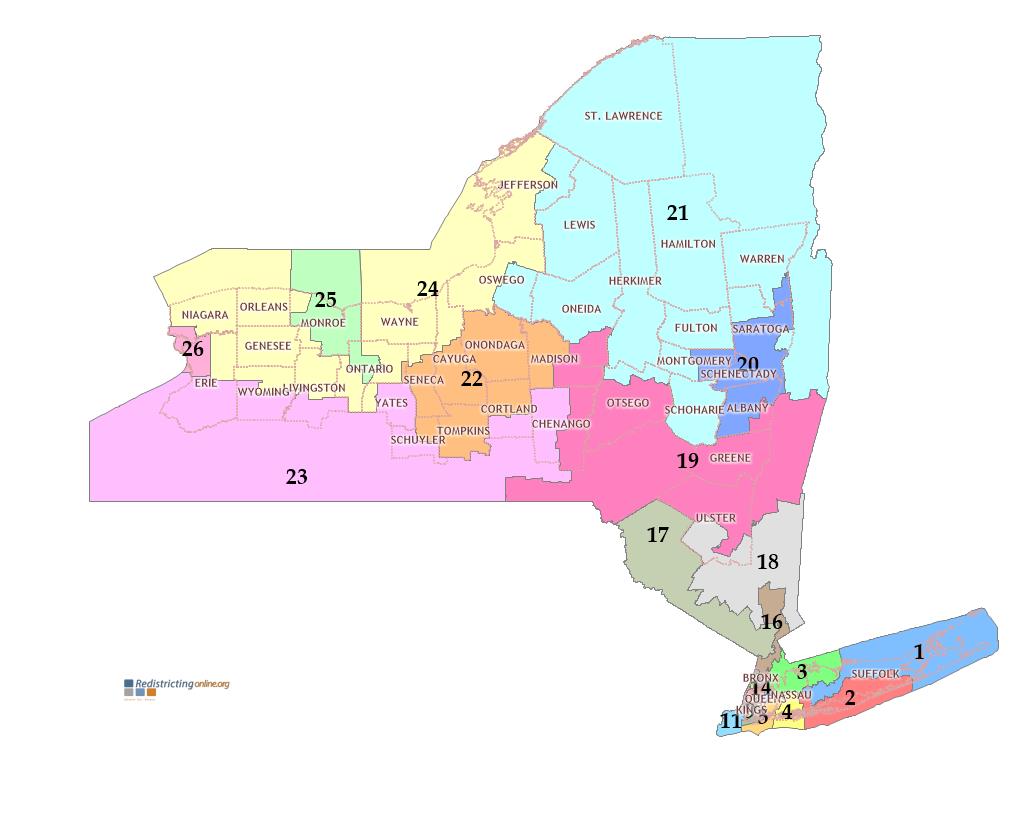 New York State 2022 Congressional Districts