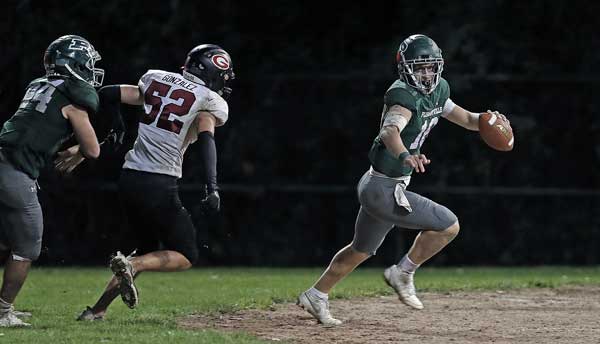 Pleasantville quarterback Aidan Picart