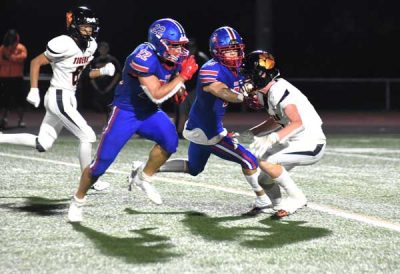 Carmel junior RB Tristan Werlau 