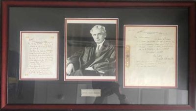 Judge Louis Brandeis letters