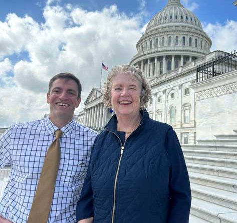 Adam Stone and Regina Clarkin