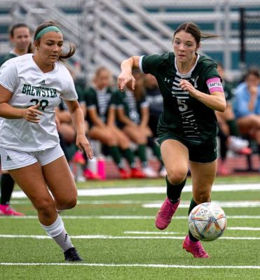 Yorktown-senior-D-Caitlin-Mulvihill-clears-zone | The Examiner News Caitlin Mulvihill
