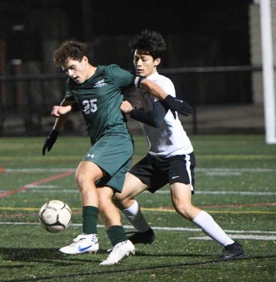 Pleasantville-captain-Erik-Nanaj-gets-pressured | The Examiner News Erik Nanaj