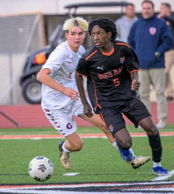 White-Plains-junior-D-Francis-Fokoue-Nkoutche-whips-away | The Examiner News Francis Fokoue