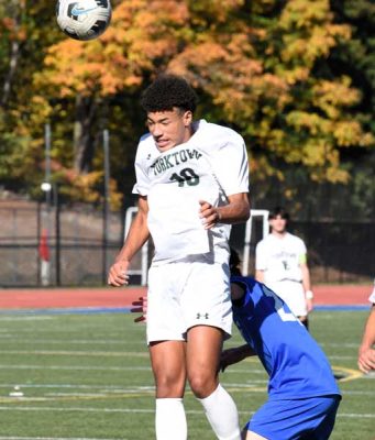 Yorktown-junior-M-Colin-Worden-plays-head-ball | The Examiner News Colin Worden