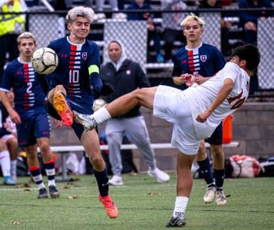 Greeley-captain-Maxi-Kolev-and-Fox-Lane-captain-Kenneth-Mejia-Lopez-battle | The Examiner News Maxi Kolev and Kenneth Mejia-Lopez