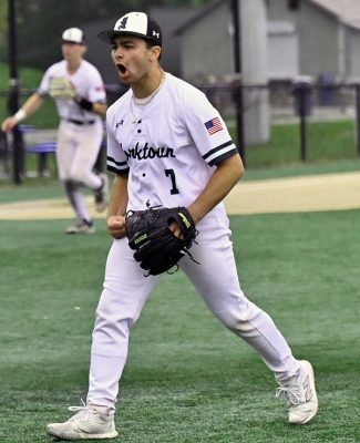 Derek Patrissi is pumped after the hurler came up strong | The Examiner News Derek Patrissi