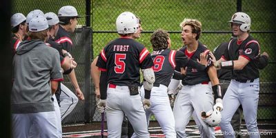 Fox Lane had good cause to celebrate after knocking off Brewster in Class AA quarterfinals | The Examiner News Fox Lane baseball