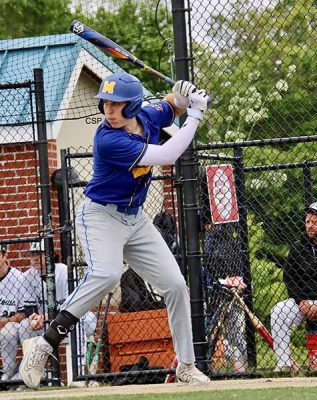 Senior captain Jack Moeller mashed a game-tying two-run bomb | The Examiner News Jack Moeller