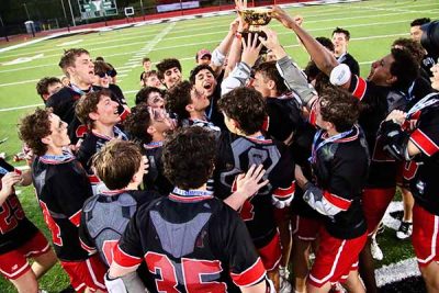 Somers High laxers celebrate their first Section 1 Class C title win since 2009 | The Examiner News Somers High laxers