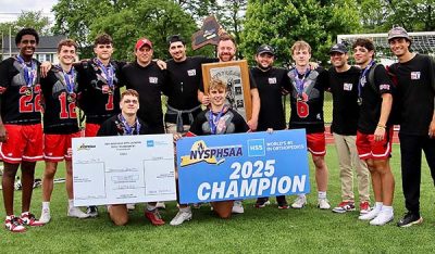 Somers lax seniors and coaches flex the 1st NYSPHSAA Class C title | The Examiner News Somers lax