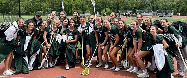 Yorktown girls lax team dominant 19-9 win over top-seeded host Foxes Class B semifinals_ | The Examiner News Yorktown girls lax team