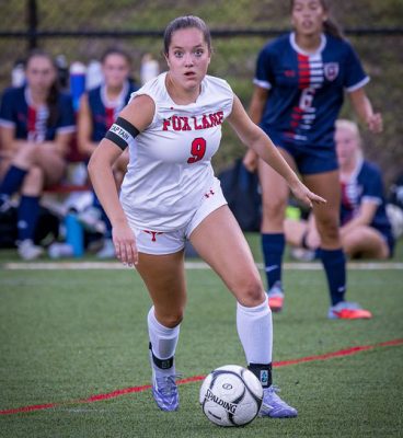 Fox Lane senior captain Natalie Mazzuca | The Examiner News Fox Lane senior captain Natalie Mazzuca