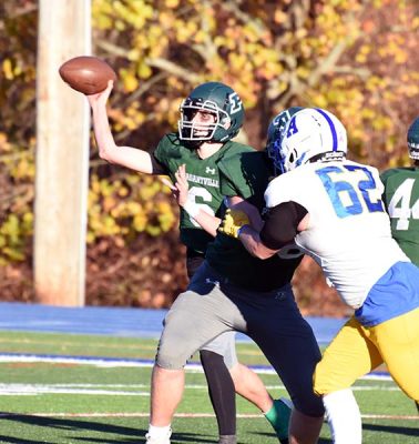 Pleasantville senior QB Mason Rizzi | The Examiner News Mason Rizzi