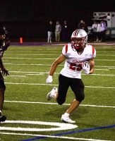 Somers RB Luke Balancia attempts to gain the edge | The Examiner News Somers RB Luke Balancia