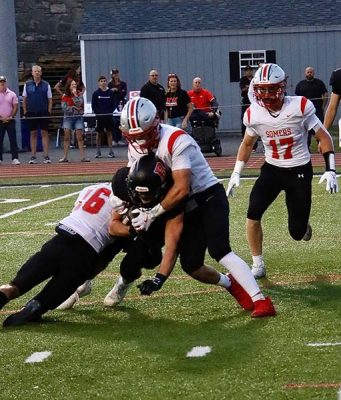 Somers senior LB Bret Kennedy